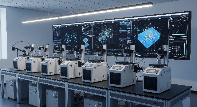 Representation of the iQ3 team or innovation